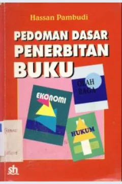 Cover Pedoman dasar penerbitan buku / Hassan Pambudi