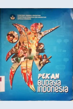 Cover Pekan budaya Indonesia / Tim Penulis Kebudayaan, Kemdikbud