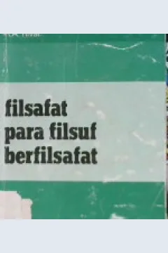 Cover Filsafat para filsuf berfilsafat / Gerard Beckman