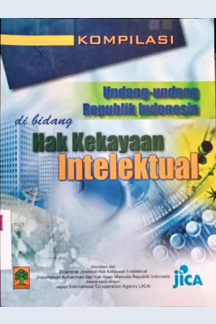 Cover Kompilasi undang-undang Republik Indonesia di bidang hak kekayaan intelektual