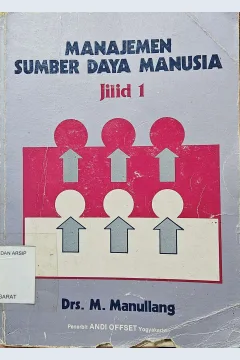 Cover Manajemen sumber daya manusia / Sexton Adams, Adelaide Griffin, M. Manullang