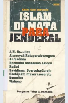 Cover Islam di Mata Para Jenderal / Editor, Gatot indroyono