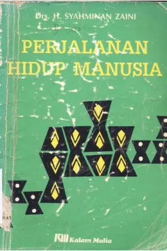 Cover Perjalanan Hidup Manusia / Drs. H. Syahminan Zaini