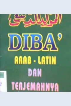 Cover Terjemahan diba' arab dan latin
