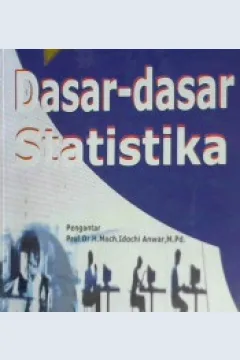 Cover Dasar-dasar statistika / Dr. Riduwan, M.BA.