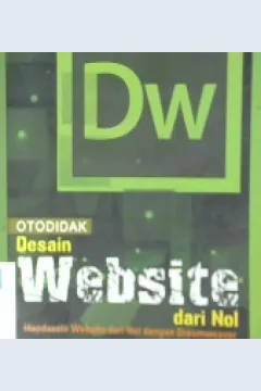 Cover Otodidak desain website dari nol / Jubilee Enterprise