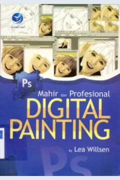 Cover Mahir dan profesional digital painting / Lea wilsen