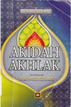 Cover Akidah Akhlak / Rosihan Anwar ; editor Maman abd djaliel