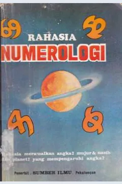 Cover Numerologi :  Ramalan lewat angka-angka / Aprie