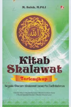 Cover Kitab shalawat terlengkap / M. Saleh, M.Pd.I; editor, Raisya Maula Ibnu Rusyd