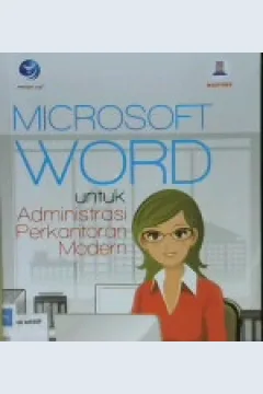 Cover Microsoft Word untuk Administrasi Perkantoran Modern