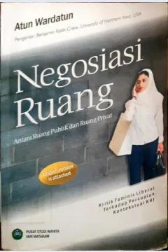 Cover Negosiasi ruang :  antara ruang publik dan ruang privat / Atun Wardatun ; Alih bahasa sukri Abubakar