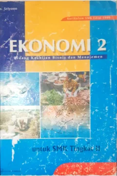 Cover Ekonomi 2 untuk SMK Tingkat II / Drs. Sriyono