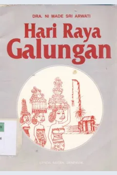 Cover Hari raya galungan / Dra. Ni Made Sri Arwati