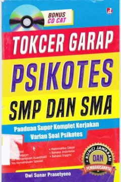Cover Tokcer garap psikotes SMP dan SMA / Dwi Sunar Prasetyono