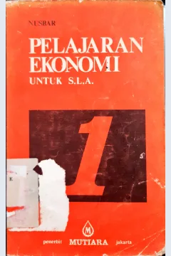 Cover Pelajaran Ekonomi untuk S. L. A. / Nusdar