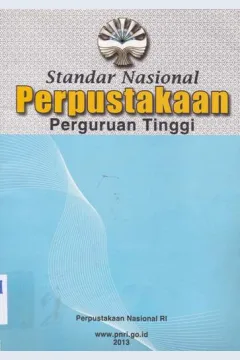 Cover Standar nasional perpustakaan perguruan tinggi