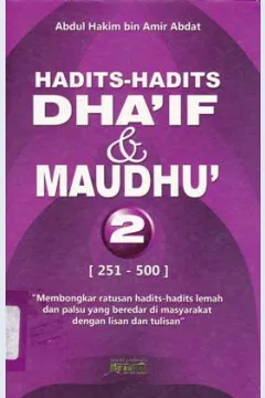Cover Hadits-hadits dha'if dan maudhu' :  Jilid 2 / Abu unaisah abdul hakim bin amir abdat