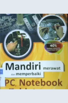 Cover Mandiri Merawat dan Memperbaiki Pe-Notebook dan Tablet