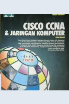 Cover Cisco CCNA dan Jaringan Komputer / Iwan Sofana