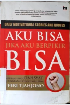 Cover Aku Bisa Jika Aku Berfikir Bisa / Feri Cahyono