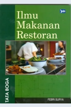 Cover Ilmu makanan restoran / Febri Surya