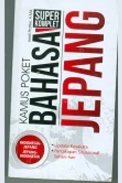 Cover Kamus poket bahasa Jepang / Hesti Pratiwi