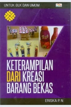 Cover Ketrampilan dari kreasi barang bekas / Eriska