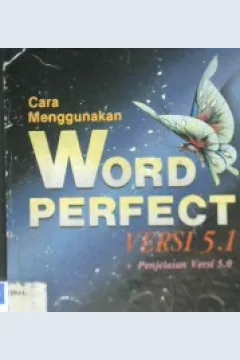 Cover Cara menggunakan word prefect versi 5.1 / Matallo, Budi ain