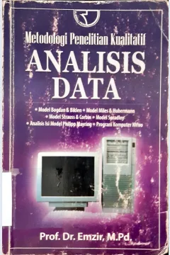 Cover Metodologi penelitian kualitatif analisis data / Prof. Dr. Emzir, M.Pd.