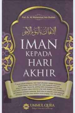 Cover Iman Kepada Hari akhir :  5 / Ali Muhammad Ash-shallabi; Alih bahasa,chep m faqih; Editor, ismail jalili