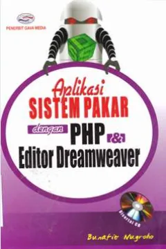 Cover Aplikasi sistem pakar dengan PHP & editor dreamweaver / Bunafit Nugroho