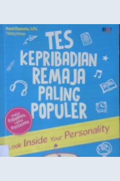 Cover Tes Kepribadiaan Remaja Paling Populer :  Look Inside Your Personality / Nurul Chomaria, S.Psi.