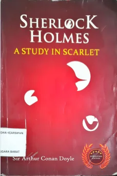 Cover Sherlock holmess :  a study in scarlet / Sir Aerthur Canon Doyle