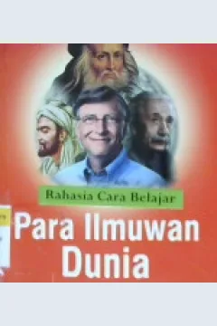 Cover Rahasia cara belajar :  Para ilmuwan dunia / Ricard Decaprio; Editor, @Dion_yulianto