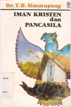 Cover Iman kristen dan pancasila / DR. T.B. simatupang