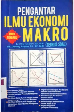 Cover Penganttar ilmu ekonomi makro :  Teori dan soal / Erni Umi Hasanah
