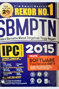 Cover Rekor no 1 SBMPTN saintek IPA 2015 / Tim Smart Genius
