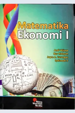 Cover Matematika EKonomi 1 / Andi Wijaya Dkk