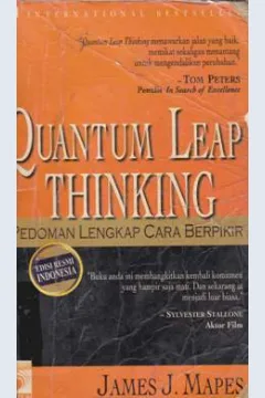 Cover Quantum leap thinking :  Pedoman lengkap cara berfikir / James j. mapes