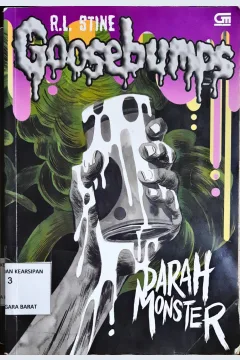 Cover Goosebumps :  Darah Monster / Stine, R.L