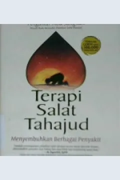 Cover Terapi salat tahajjud :  Menyembuhkan berbagai penyakit / Dr. Moh.Sholeh; Penyunting, Taufik Rahman