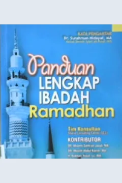 Cover Panduan lengkap ibadah ramadhan / Dr. Surahman Hidayat, MA