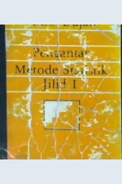 Cover Pengantar metode statistik jilid 1 / Anto Dajan