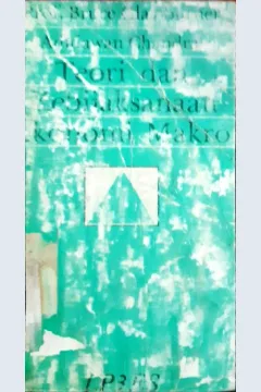 Cover Teori dan kebijaksanaan ekonomi makro / Prof. Bruce glassburner, Aditiawan Chandra