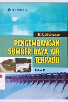 Cover Pengembangan  sumber daya air terpadu / H.R.Mulyanto