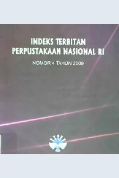 Cover Indeks terbitan Perpustakaan Nasional RI Nomor 4 Tahun 2009