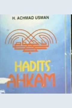Cover Hadits ahkam / H. Achmad Usman