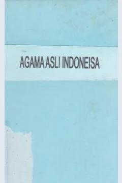 Cover Agama asli Indonesia / R. Subagyo