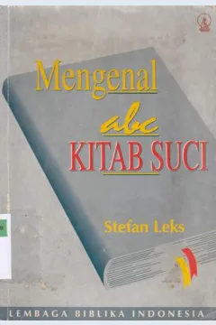 Cover Mengenal ABC Kitab Suci / Stefan Leks.